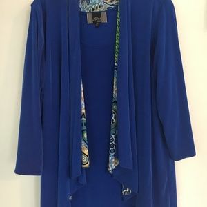 Slinky Brand tank dress with matching Jacket